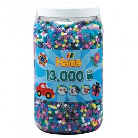 Vergroot Hama Strijkkralen 13000-Delig Hama Strijkkralen 13000-Delig