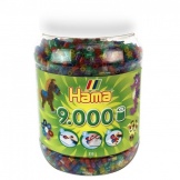 Hama Strijkkralen in Pot (9000) Glitter