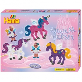 Vergroot Hama Strijkkralen Paarden (4000) Hama Strijkkralen Paarden (4000)
