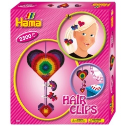 Strijkkralen Haarclips 2500 kralen