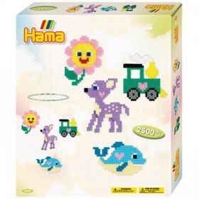 Vergroot Hama Strijkkralen Giftbox 2500 delig Hama Strijkkralen Giftbox 2500 delig
