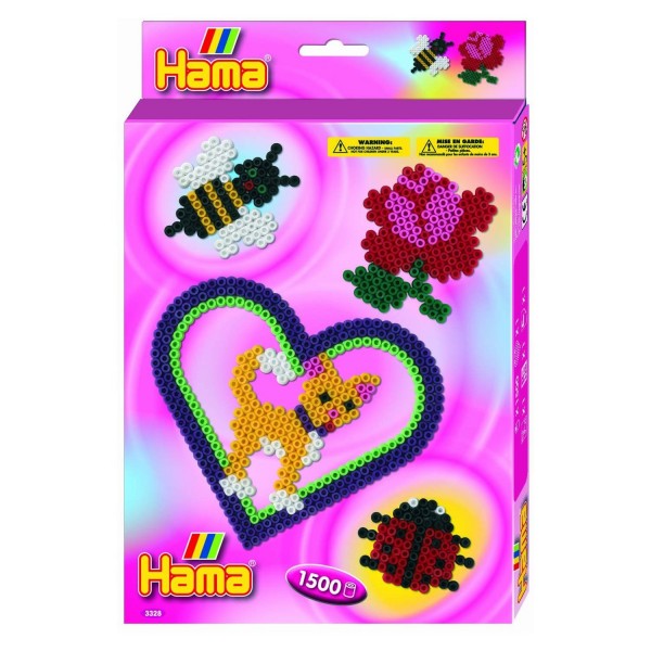 Hama strijkralen startset assortiment (1500 delig) Hama strijkralen startset assortiment (1500 delig)