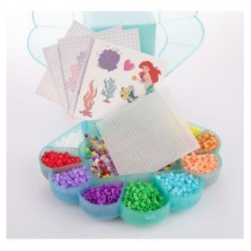 Vergroot Disney Ariel strijkkralen incl. opbergdoos Disney Ariel strijkkralen incl. opbergdoos