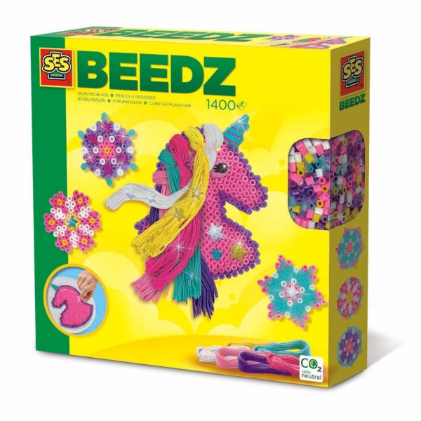SES Beedz Strijkkralen Unicorn Manen 1400 Stuks