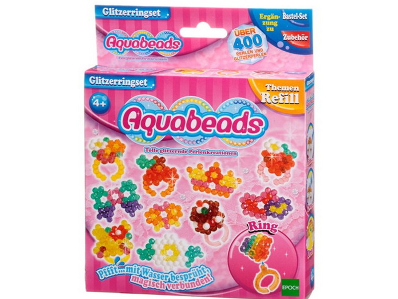 Aquabeads Glitzerring Set
