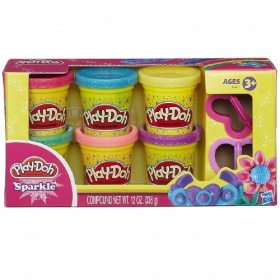Vergroot Playdoh Glitter set Playdoh Glitter set