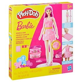 Playdoh Barbie Hearts And Hair