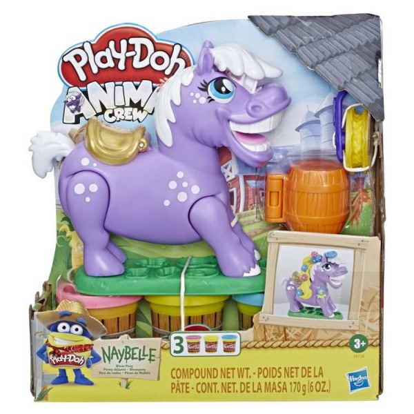 Playdoh Animal Crew Naybelle Show Pony