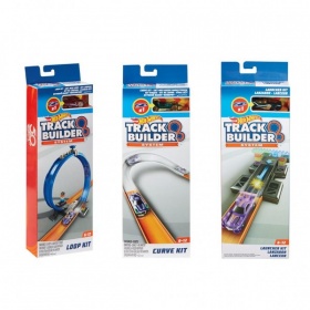 Vergroot Hot Wheels Track Builder Set Met Auto Hot Wheels Track Builder Set Met Auto