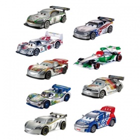 Vergroot Auto Disney Cars Silver Racer Singles Auto Disney Cars Silver Racer Singles
