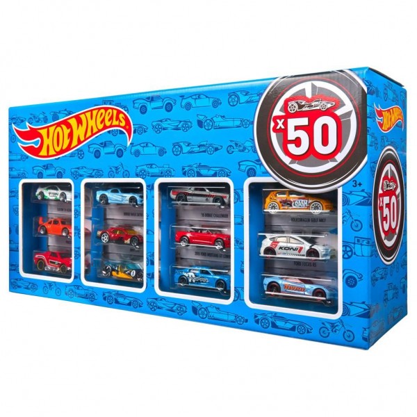 Hot Wheels Set Met 50 Auto's