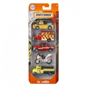 Vergroot Matchbox 5-Pack Fire Matchbox 5-Pack Fire