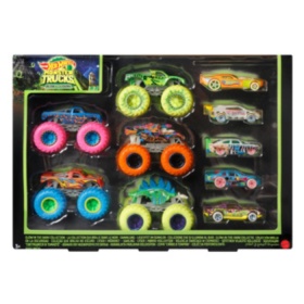 Vergroot Hot Wheels Monster Truck Glow In The Dark Collectie Hot Wheels Monster Truck Glow In The Dark Collectie