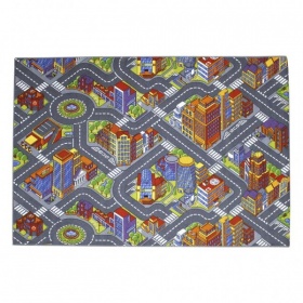 Vergroot Speeltapijt Big City 140x200cm Speeltapijt Big City 140x200cm