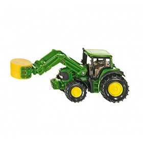 Vergroot 1379 Siku Tractor met Balen Grijper 1379 Siku Tractor met Balen Grijper
