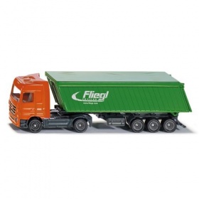 Vergroot 1796 Siku Vrachtwagen met Trailer en Dak 1796 Siku Vrachtwagen met Trailer en Dak