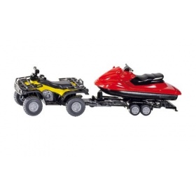 Vergroot 2314 Siku Quad met aanhanger en jetski 2314 Siku Quad met aanhanger en jetski