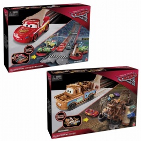 Vergroot Cars 3 Transforming Mater of Blue McQueen Cars 3 Transforming Mater of Blue McQueen