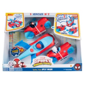 Vergroot Spidey Web Team Split Racer Voertuig Spidey Web Team Split Racer Voertuig