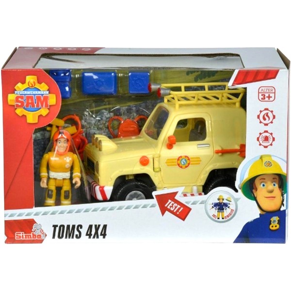 Brandweerman Sam Berg Auto Met Licht Toms 4x4