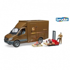 Vergroot 2538 Bruder Auto Sprinter UPS 2538 Bruder Auto Sprinter UPS