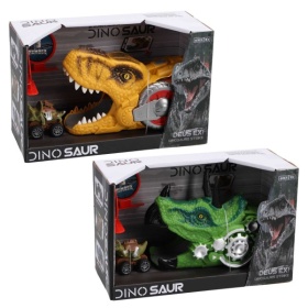 Vergroot Dino Afschiet Auto Speelset Dino Afschiet Auto Speelset