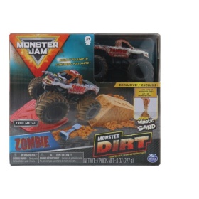 Hot Wheels Monster Jam Dirt Kinetic Sand Starter Set