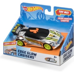 Hot Wheels Edge Glow Cruiser Quick N Sic