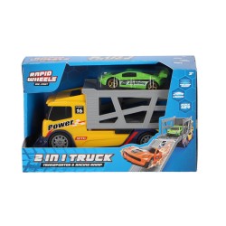 Rapid Wheels Auto Transporter + Die Cast Auto