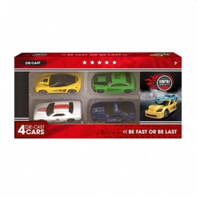 Auto Diecast 4 in Doos