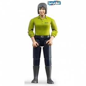 60405 Bruder B-World Figuur Vrouw Blauwe Broek