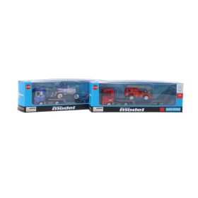Vergroot Transporter Met Truck Transporter Met Truck