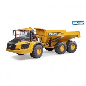 Vergroot 2455 Bruder Vrachtwagen Dumper Volvo A60H 2455 Bruder Vrachtwagen Dumper Volvo A60H