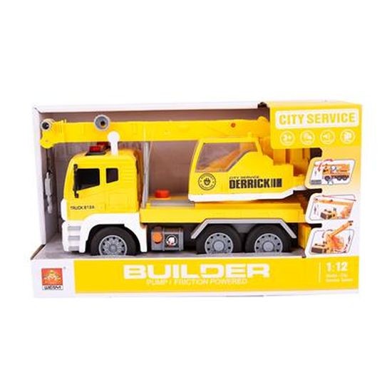 Takelwagen met Pomp B/O 30cm