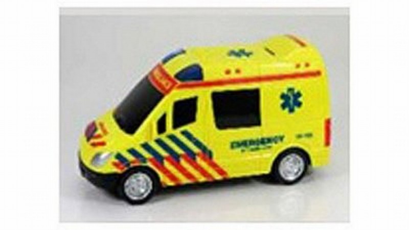Auto Ambulance Met Licht En Geluid