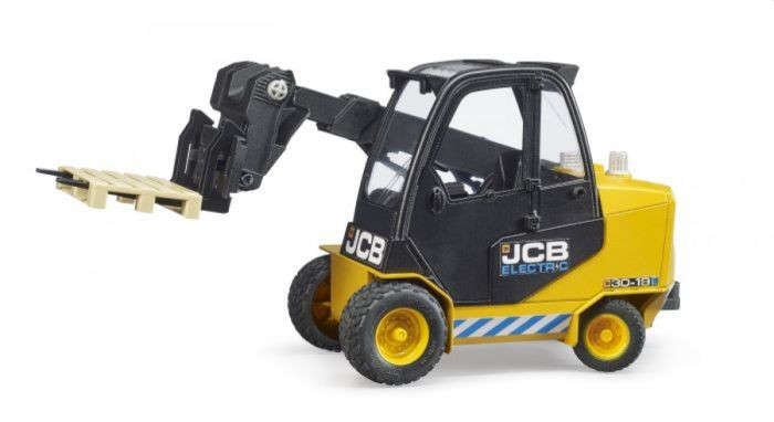 Vuil Wortel Ansichtkaart 2512 Bruder JCB Heftruck Tele met Pallets