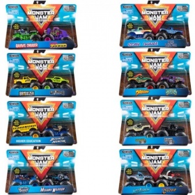 Vergroot Hot Wheels Monster Jam Die Cast Trucks 2-Pack 1:64 Hot Wheels Monster Jam Die Cast Trucks 2-Pack 1:64