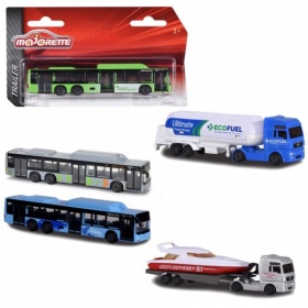 Vergroot MajoretteTrailer / Bus 13cm MajoretteTrailer / Bus 13cm