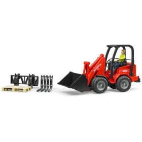 Vergroot 2193 Bruder Shovel Schaeffer Met Accesoires 2193 Bruder Shovel Schaeffer Met Accesoires