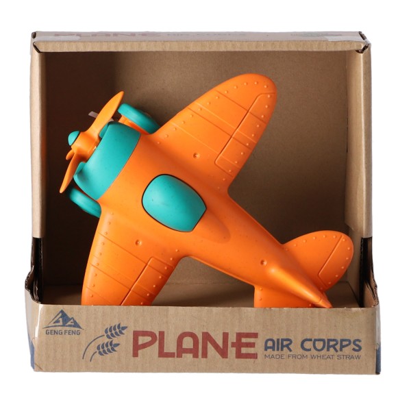Vliegtuig Bioplastic Oranje