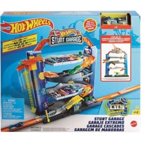 Vergroot Hot Wheels Stunt Garage Hot Wheels Stunt Garage