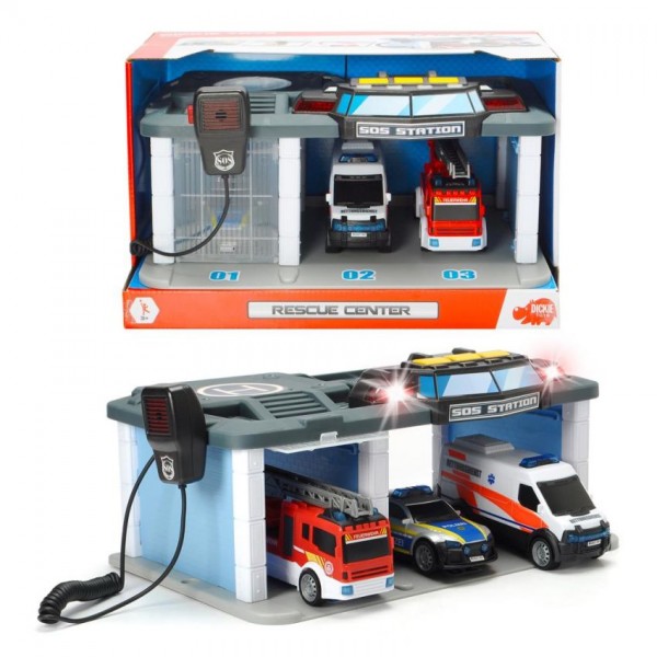 Garage Resque Center met Licht en Geluid BO