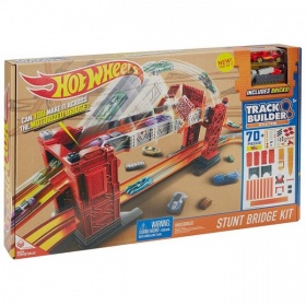 Vergroot Hot Wheels Track Builder Stunt Bridge Kit Hot Wheels Track Builder Stunt Bridge Kit