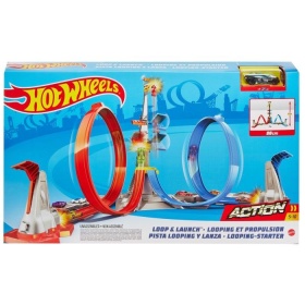 Vergroot Hot Wheels Action Loop En Lanceer Hot Wheels Action Loop En Lanceer