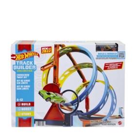 Vergroot Hot Wheels Track Builder Unlimited Corkscrew Twist Kit Hot Wheels Track Builder Unlimited Corkscrew Twist Kit