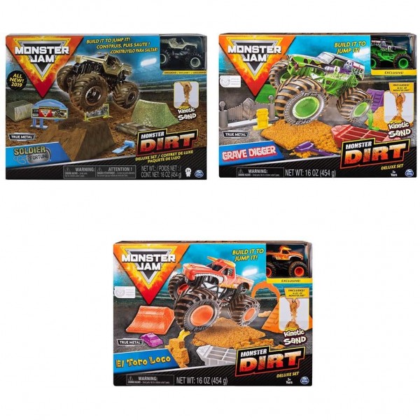 Monster Jam Monster Dirt Deluxe set 1:64 Monster Jam Monster Dirt Deluxe set 1:64