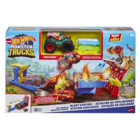 Hot Wheels Monster Trucks Blast Station S22 Media Driver