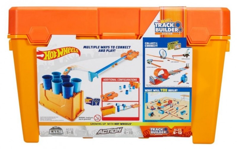 Hot Wheels Track Builder Stunt racebaan basiskist