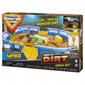 Vergroot Monster Jam 1:64 Dirt Arena Playset Monster Jam 1:64 Dirt Arena Playset