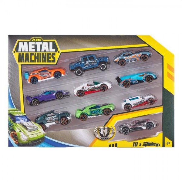 Zuru Metal Machines Diecast Autos 10 Pack